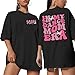 PAIEXILY Mothers Day Mama Shirt Womens Aesthetic Graphic Tees Funny Tshirt in My Dance Mom Era Shirts Mom Life Short Sleeve(Black,S)