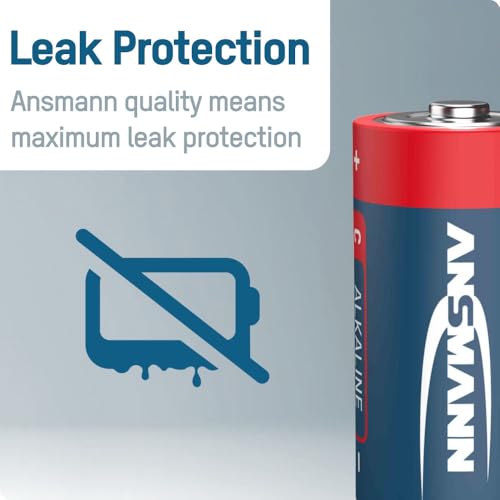 ANSMANN 4X Alkaline Batterien Baby C LR14-1,5V MN1401 Batterien Set – Ansicht 5