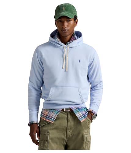 POLO RALPH LAUREN Mens The RL Fleece Hoodie Southport Blue Medium
