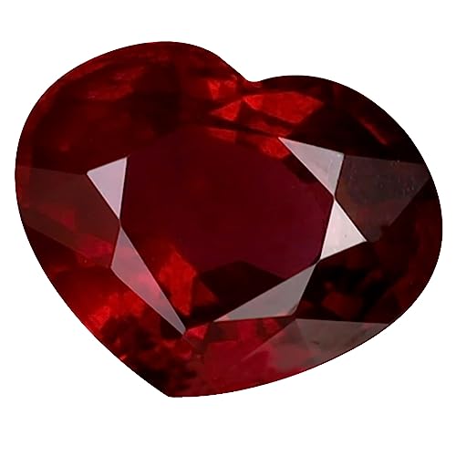 Grenat Rhodolite Naturel 1.46 ct | Pierre Précieuse Coeur pour Création de Bijoux Unique