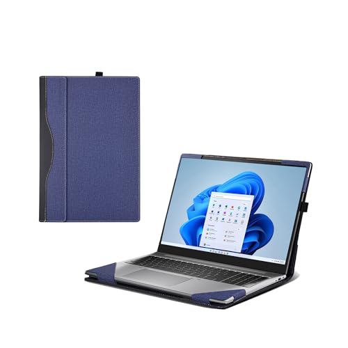 Funda para Laptop Lenovo ThinkBook 16 G6 PU Cuero Azul miniatura 6