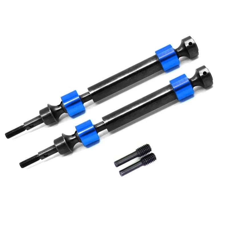 Assi con Albero Motore oscillante CVD scanalati in Acciaio Duro for Trax - xas 1/10(Blauw)
