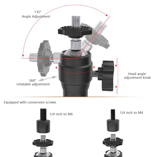 Uinehiot Upgraded Ceiling Wall Projector Mount Compatible With Qkk thumb #2