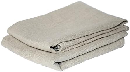 Harmony Idea Bakers Couche (Professional Set 26"x34"&26"x23") Pure Flax Linen 100% Bake Ware Canvas Bread Baguettes loafs Proofing Cloth