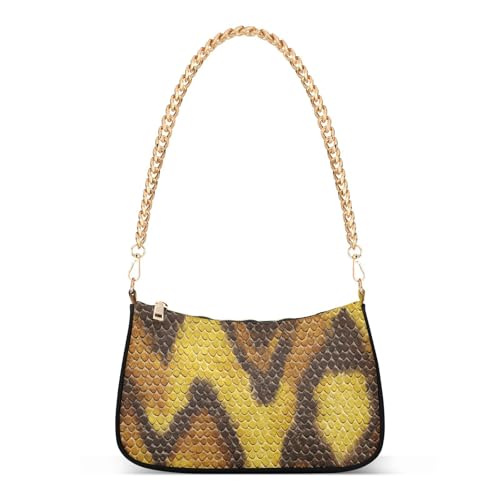 Bolso de hombro para mujer azul marino pequeño miniatura 1