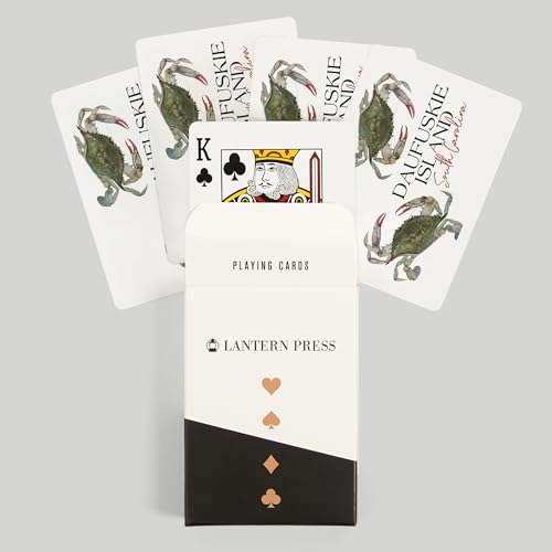 Baraja de 52 cartas tamaño póker Lantern Press miniatura 6