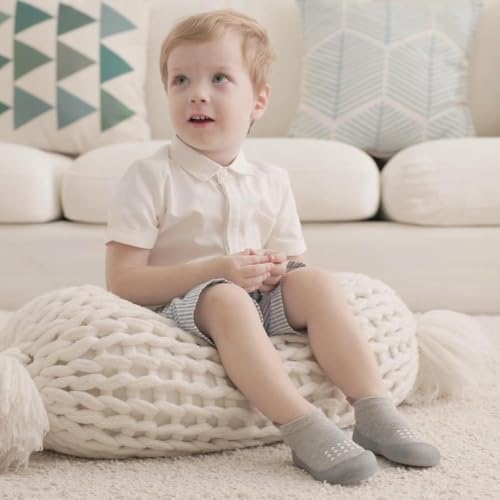 Bearbay Baby Sock Shoes Baby Walking Shoes Infant Non-Slip Breathable Slippers with Soft Rubber Sole Baby Boys Girls Sneakers