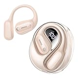 MINISO MS190 Translation Earbuds Real Time, Language Translator Earbuds with 135 Languages, LED Display, Bluetooth 6.0, Open-Ear translating Headphones with APP, 60Hrs Playtime, Perfect for Business