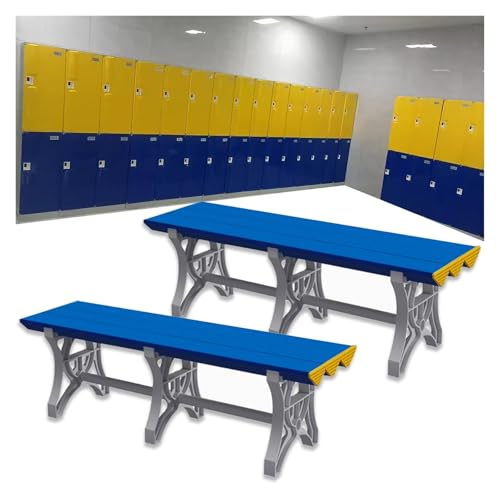 Banco cambiador de plástico ABS impermeable, ideal para gimnasio, piscina y parques acuáticos, asiento de ducha con diseño antideslizante para facilitar los cambios de atuendo y comodidad