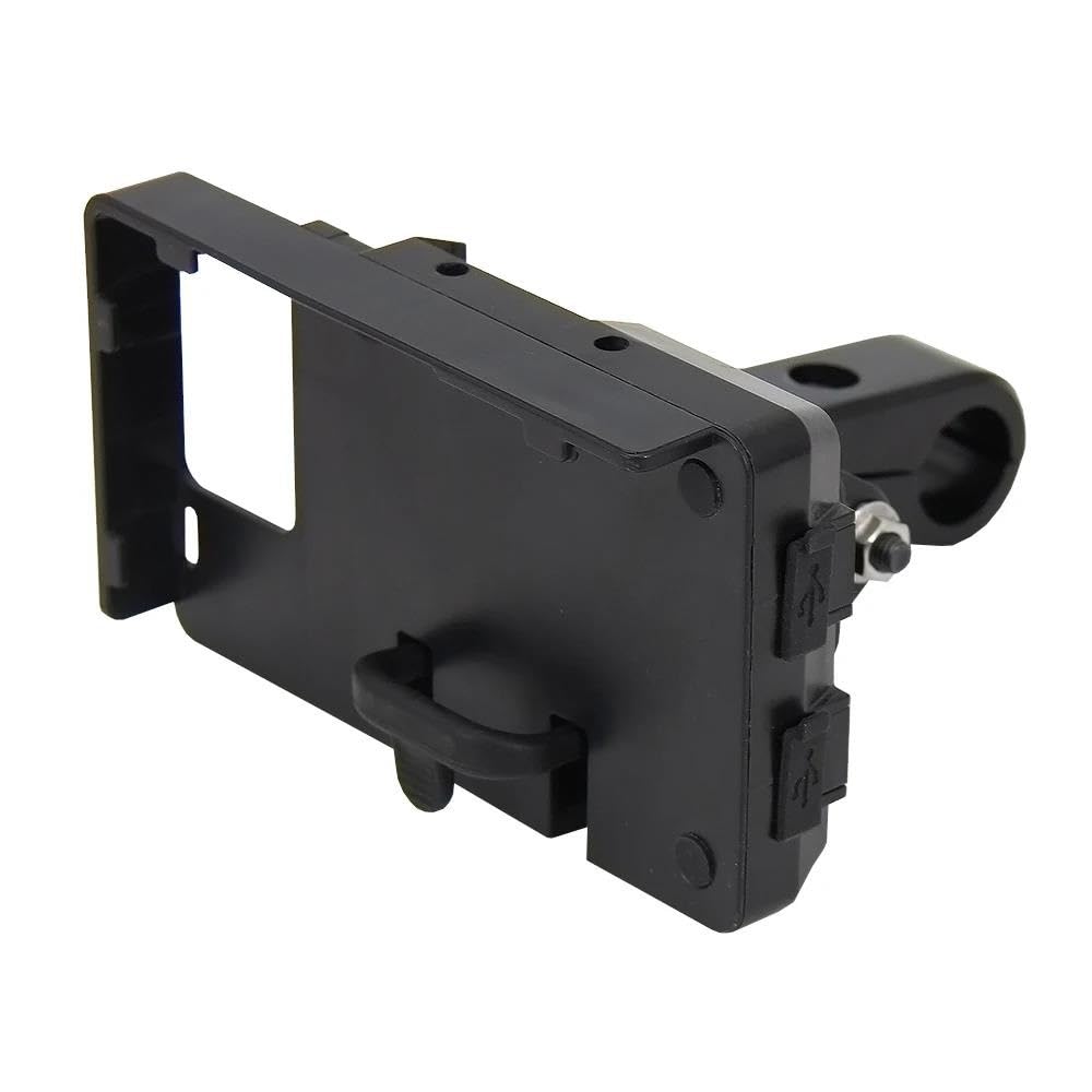 Nieuw Voor 22mm Universele Stuur GPS Mount Met Stuurklem Standhouder Telefoon Mobiele Telefoon GPS Navigatie Plaat Beugel Telefoonhouder Motorfiets Telefoonhouder (Size : B