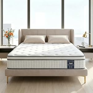 Matratze 180x200 cm Höhe 25cm, Härte H3, 7-Zonen Taschenfederkernmatratze, mit Komfortschaum, Orthopädische Ergonomische Matratze, Öko-TEX & CertiPUR Zertifiziert, Druck- & Rückenschmerzen (180x200cm)