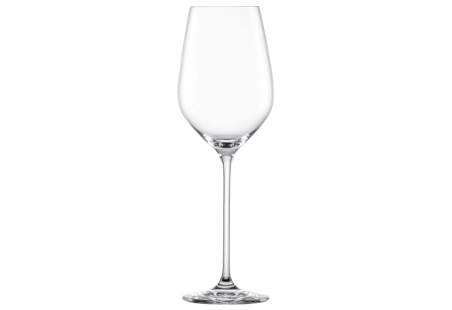 SCHOTT ZWIESEL Kieliszki do białego wina Fortissimo (zestaw 4 szt.), eleganckie kieliszki do białego wina, nadają się do mycia w zmywarce, Made in Germany (nr art. 123684)
