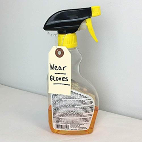 Smartsign Blank Manila Shipping Tags With Pre-Strung Elastic Strings - Pack Of 250, Size-2, 13Pt Thick Cardstock Tag, 3 1/4" X 1 5/8" Paper Hang Tags With Reinforced Fiber Patch #TOP4