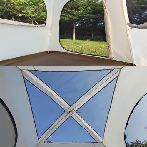 Carpa grande familiar instantánea azul 5-8 personas miniatura 5