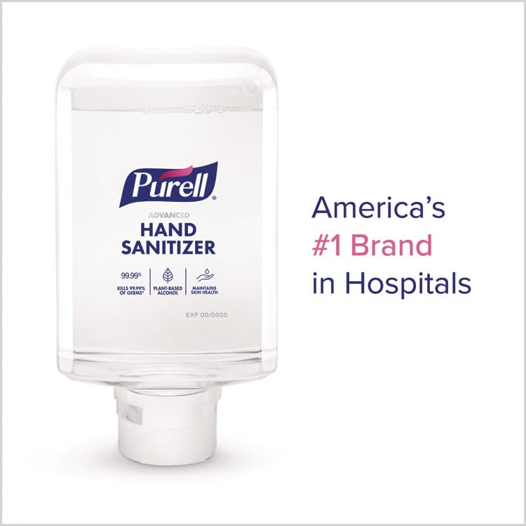 Advanced Hand Sanitizer Foam for ES10 Automatic Dispenser 1200 mL Refill Citrus Scent 2/Carton