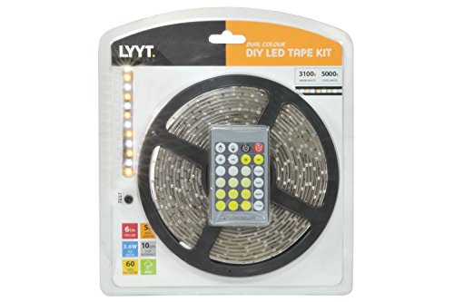 Lyyt | Do It Yourself led Strip Light Kit | Cool & Warm White - 5 Metre