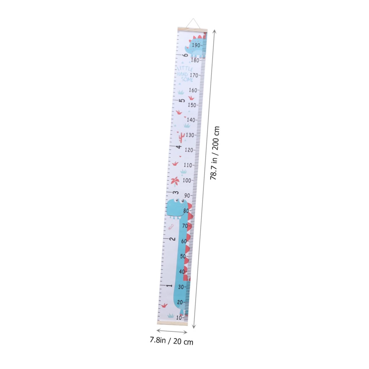 ERINGOGO Growth Journey Boys and Girls Height Measurement Ruler Wall Sticker Easy to Install