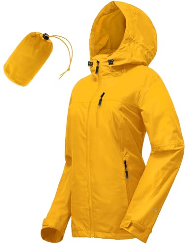 Image of 33,000ft Packable Rain Jacket for Women Waterproof Raincoats with Hood