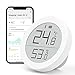Qingping Bluetooth Thermometer Hygrometer Monitor funktioniert mit Apple HomeKit, Smart Digitales Temperatur und Luftfeuchtigkeitsmesser Innen für Hause Zimmer