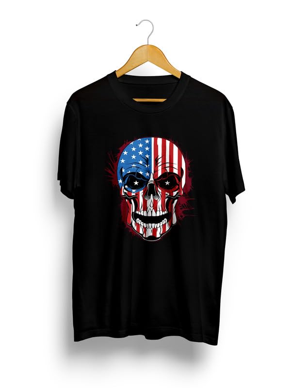 Image of JUARI BE A GENTLEMAN Men's Printed Cotton T-Shirt - Round Neck, Regular Fit, Soft & Comfortable - Trendy Casual Half Sleeve T-Shirt for Everyday Wear - Stylish & Breathable Fabric for All-Day Comfort