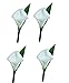 Angel Isabella Set of 4-Real Touch Cream Artificial Keepsake Calla Lily boutonnieres Pin Included