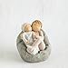Willow Tree My New Baby (Blush), Lots to Learn to Love to Grow Together, Celebrates, Shows Caring Relationship Between Older Sibling and Younger Siblings, Sculpted Hand-Painted Figure