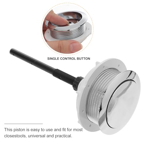 ARTIBETTER 3stücke Wc Wassertank Druckknopf Runder Dual Push Button Ersatz Für Toilettenspülung Toilettenzubehör Für Wasserbehälter Einsetzbar