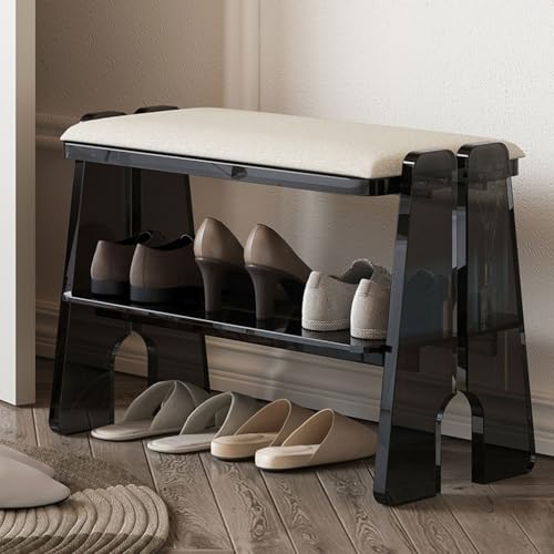 Banc à chaussures entrée contre le désordre : le long tabouret idéal