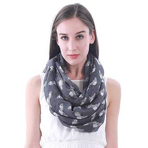 Cocker Spaniel Dog Print Women's Infinity Scarf Lightweight
