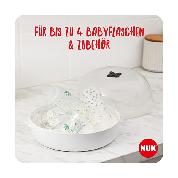 NUK Micro Express Plus Microwave Steam Baby Bottle Steriliser – Bild 4