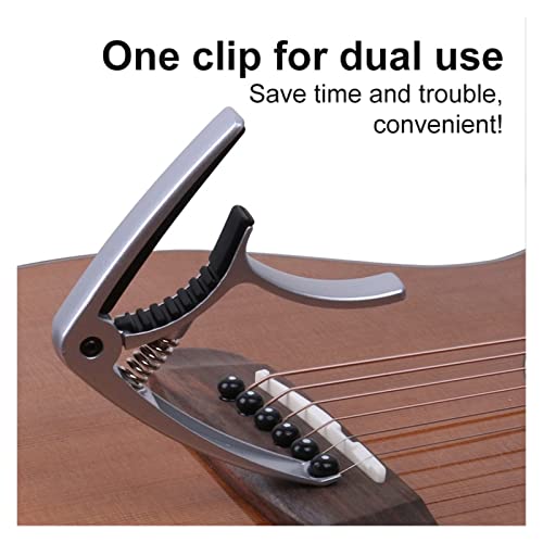 SHANGMAOYO Capodastre Changer La Pince Clé Capo Metal Accessoires Robustes for Le Réglage Tonalité Guitare, Capo Guitare… - Les Beatles, Paul McCartney, John Lennon, RIngo Starr, George Harrison SHANGMAOYO Capodastre Changer La Pince Clé Capo Metal Accessoires Robustes for Le Réglage Tonalité Guitare, Capo Guitare… – Image 4
