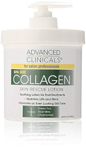 Advanced Clinicals Collagen Skin Rescue Lotion