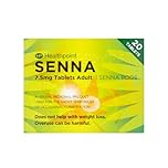 Senna Constipation Relief Tablets 7.5mg Adults 1x – Premium Bundle | Natural Gentle Laxative for Digestive Wellness, Bowel Regularity & Comfort | Includes Stool Chart & Health Support Guide