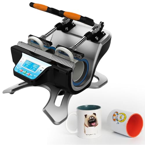 Prensa térmica para tazas 10 y 17 OZ, 220V miniatura 1