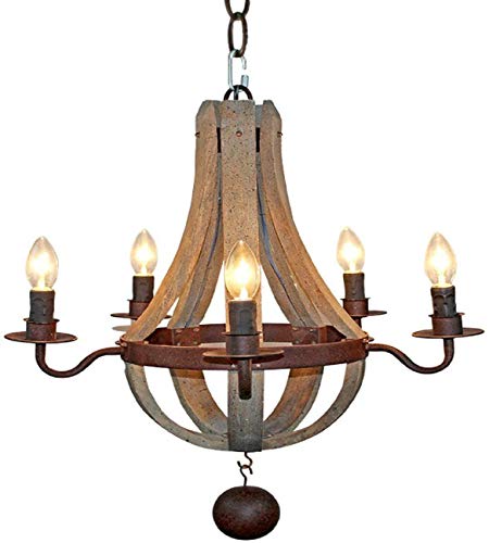 Lampe suspendue rétro rustique Lodge et lustre salon moderne 110V 220V style MI-NI