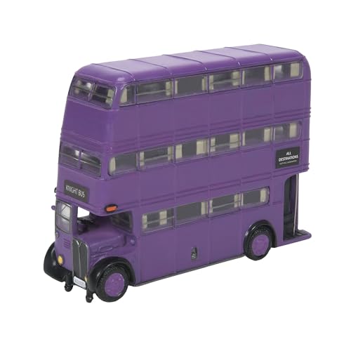 Image of Department 56 Harry Potter Village Accessories Knight Bus Figurine, 4.25 Inch, Multicolor