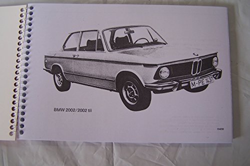 1975 bmw 2002 owners manual