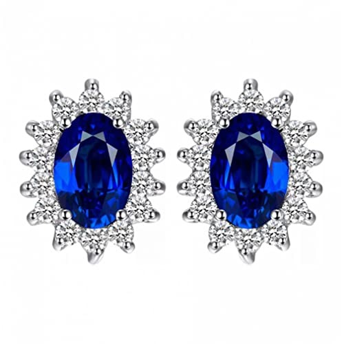 Boucles d'oreilles Saphir Bleu le bijou pierre précieuse idéal du quotidien aux grands soirs