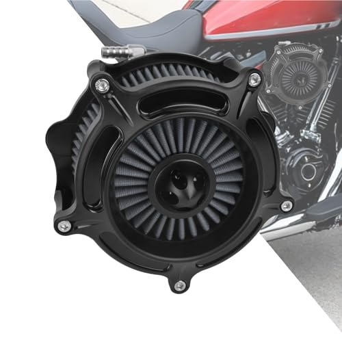 HDBUBALUS Air Cleaner Intake Motorcycle Air Filter Fit for Harley Tour