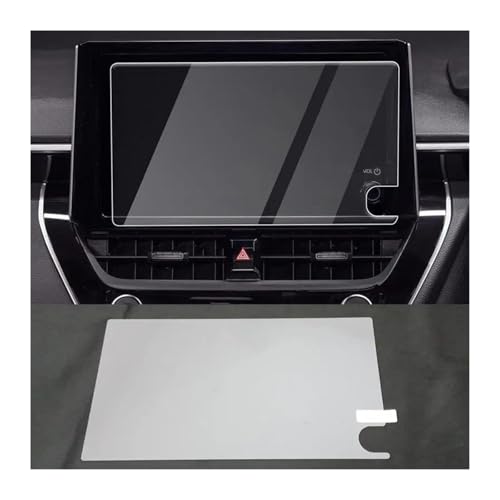Verre trempé autoradio Toyota Corolla 2023 protection écran navigation RHD