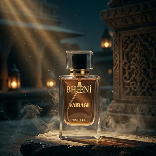 Image of Vairagi Eau De Parfum for Men | Oud Rose Saffron Incense Perfume | Long Lasting EDP 60ml | Premium Luxury Fragrance | Gift for Him