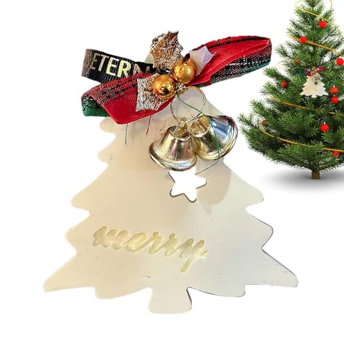 香りのクリスマスオーナメント、クリスマスツリーの香りのオーナメント - 車の装飾用フレグランス,クリスマスツリーペンダント装飾的な香りクラフトオーナメント車の室内装飾家庭用自動車用