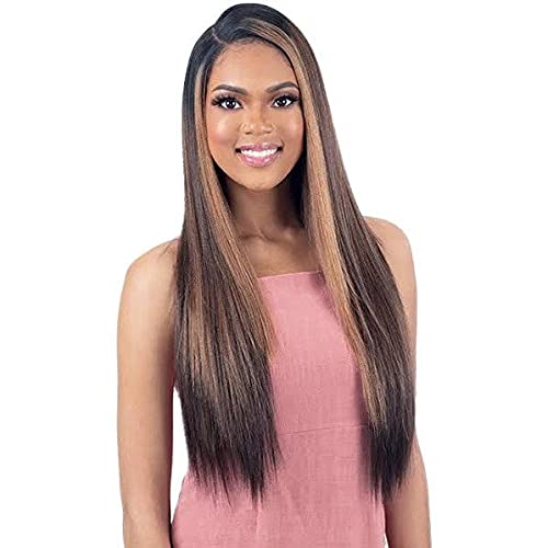 Mayde Beauty Synthetic Hair Refined HD Lace Front Wig - LINA (SUGAR BERRY)