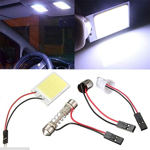 Auto Hub 24 LED SMD Light Interior Car Roof Dome Lights - White Brightness