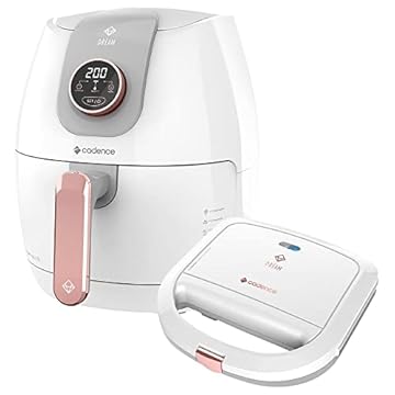 Kit Cadence Dream Rosé Gold - Fritadeira e Sanduicheira - 127V