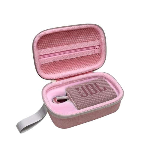 Étui JBL Go 3 rose XANAD anti-choc pour protéger votre enceinte portable