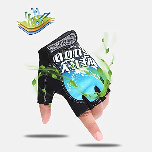 TAHUAON Guanti da canottaggio senza dita