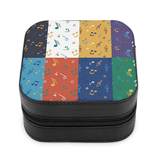 GONIYONITA Caja De Almacenamiento De Joyas Combinación De Notas Joyero De Viaje Bonito Joyero Con Cremalleras