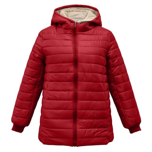 Women's Down Winter Coats Winter Insulated Fleece Linded Hooded Jackets - image 7