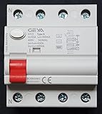 allstromsensitiver fi abb  Fi Schutzschalter RCD E-Auto Ladestation Typ B 63A 300mA Allstromsensitiv RCCB Wallbox